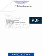 Chapter 17 - Hydroxy Compounds