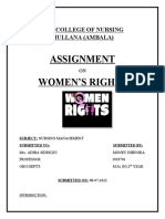 Women Rights