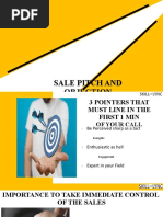 Objection Handling & Sales Pitch