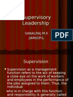 Supervisory Leadership