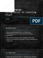 ICT Pedagogy Integration