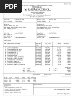 M/s Lamboria Traders: Billed To: Shipped To