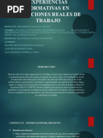 Experiencias Formativas en Situaciones Reales de Trabajo