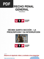 Derecho Penal General - Semana 14, Utp