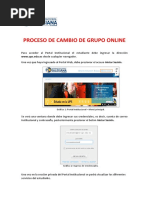 CAMBIO DE GRUPO ONLINE-proceso