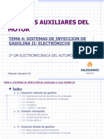 Tema 4 Sistemas de Inyeccion de Gasolina II-electronicos