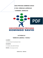 Actividad 2 Derecho Laboral y Social