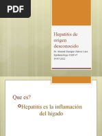 Hepatitis de Origen Desconocido