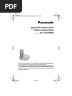 Manual de Telefono Panasonic