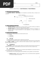 Unidad Didáctica 3: Electricidad Y Electrónica: Nombre y Apellidos: .. .. Curso