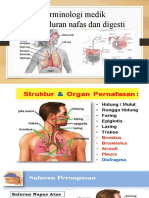 Pertemuan 4 Terminologi Medik Saluran Nafas Dan Digesti