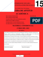 Prueba de Aptitud Académica 15