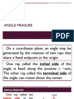 Angle Measure and Unit Circle