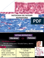 Histologia Del Sistema Respiratorio