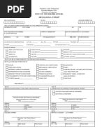 Mechanical Permit