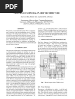 Cdma-Based Network-On-Chip Architecture: Daewook Kim, Manho Kim and Gerald E. Sobelman