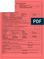 Hot Work permit-RED