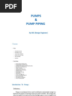 Pumps and Piping