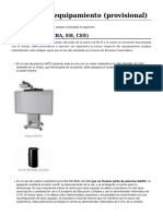 Retirada de Equipamiento (Provisional)