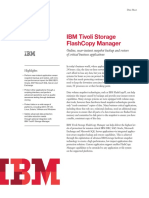 IBM Tivoli Storage Flashcopy Manager