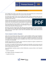 Finanças Pessoais PDF Cea