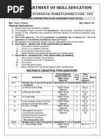 405 Introduction Financial Markets MS