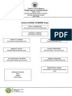 Roles and Responsibilities of DRRM Team