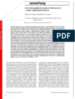 Experimental Physiology - 2004 - O Leary - Discharge Patterns of Preganglionic Neurones With Axons in A Cardiac Vagal