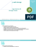 GCSE OCR 1.2 Suitable Storage Devices & Storage Media