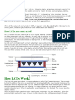 How Lcds Are Constructed?: Off. When All of A Pixel'S Sub-Pixels Are Turned Off, It Appears Black