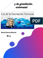 Ley de Gravitación Universal y Leyes de Kepler