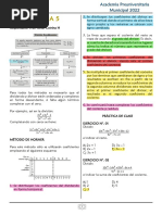 Algebra-Semana 05 - División Algebraica I - 15-02-2022