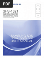 SHS-1321 Manual