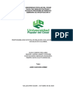 Responsabilidad Estatal y Muerte en Lideres Sociales .