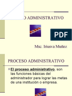 Clase 2. Proceso Administrativo