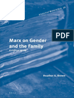 Brown, Heather A - Marx On Gender and The Family