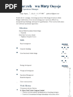 Amarachukwu Onyeje CV