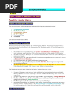 Physical Featues of India - 9 CBSE