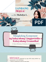 Aralin 12.1 Kakayahang Lingguwistiko 1