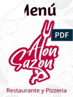 Menú de Alon Sazon