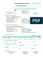 Factura Electrónica de Venta: Representación Gráfica