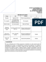 250 MecÃ¡nica de Fluidos Programa