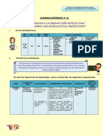 Experiencia de Aprendizaje 3 - 7 de Junio - Final