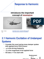 Response To Harmonic Excitation