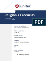 Sociologia Trabajo Religion y Creencias Oquely Ortiz