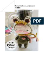 Sombrero de Rana Munecas Amigurumi Patrones Gratis PDF