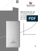 Thermomaster Condens F 80 100 120 Manual de Usuario 1307106