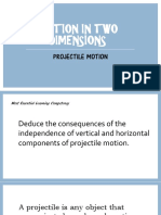 NOTES - Projectile Motion