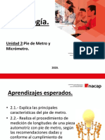 Unidad 2. - Pie de Metro