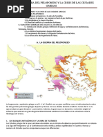 Resumen Tema 4 - La Guerra Del Peloponeso y La Crisis de Las Poleis